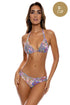 Luli Fama Pinkin' About You Triangle Halter Top